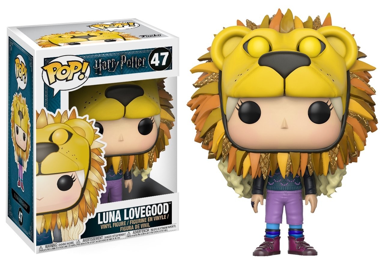 POP! Vinyl: Harry Potter: Luna Lovegood with Lion Head