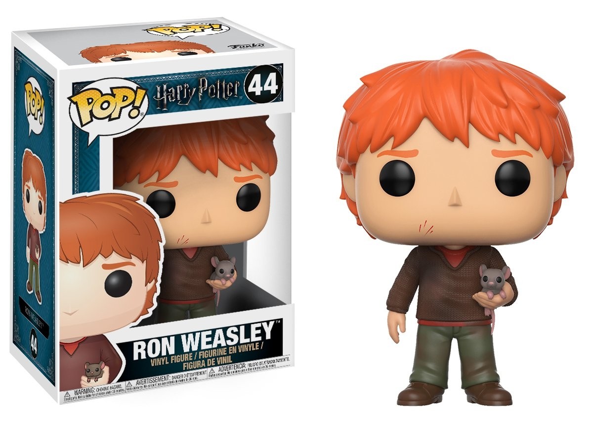 POP! Vinyl: Harry Potter: Ron with Scabbers - 10 cm
