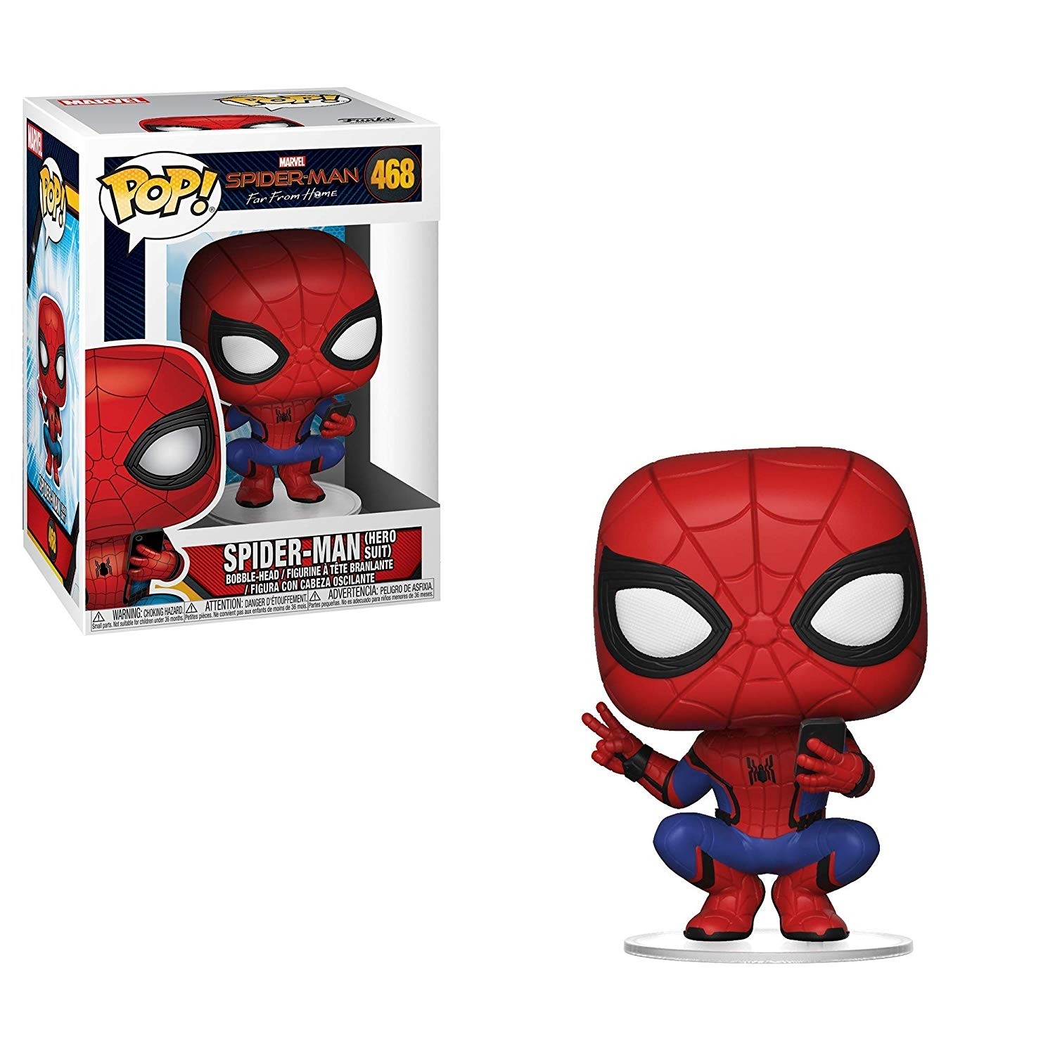POP! Vinyl: Marvel: Spider-Man Far From Home (Hero Suit)