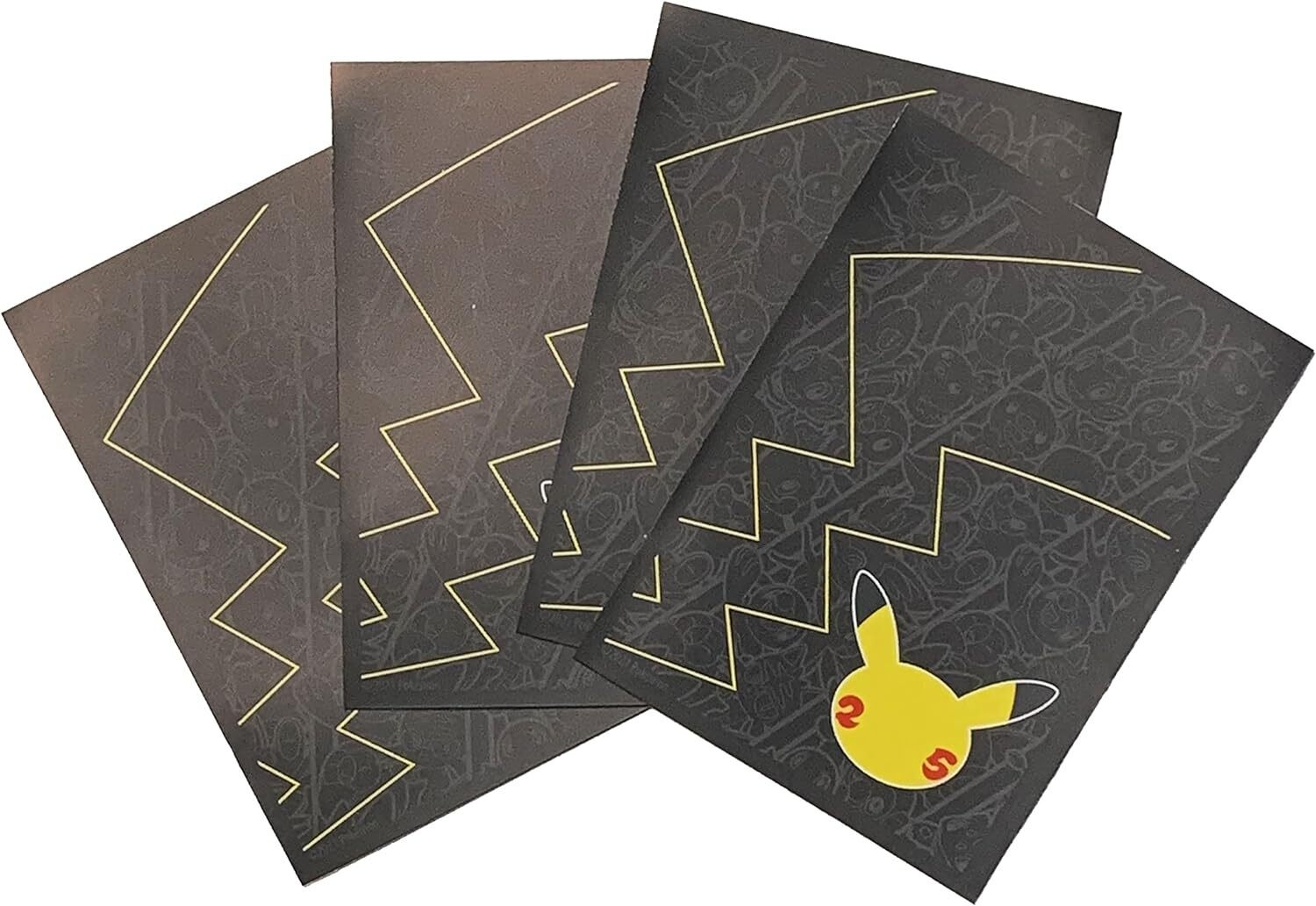 Pokémon TCG: Pokémon 25th anniversary celebration Black Card Sleeves