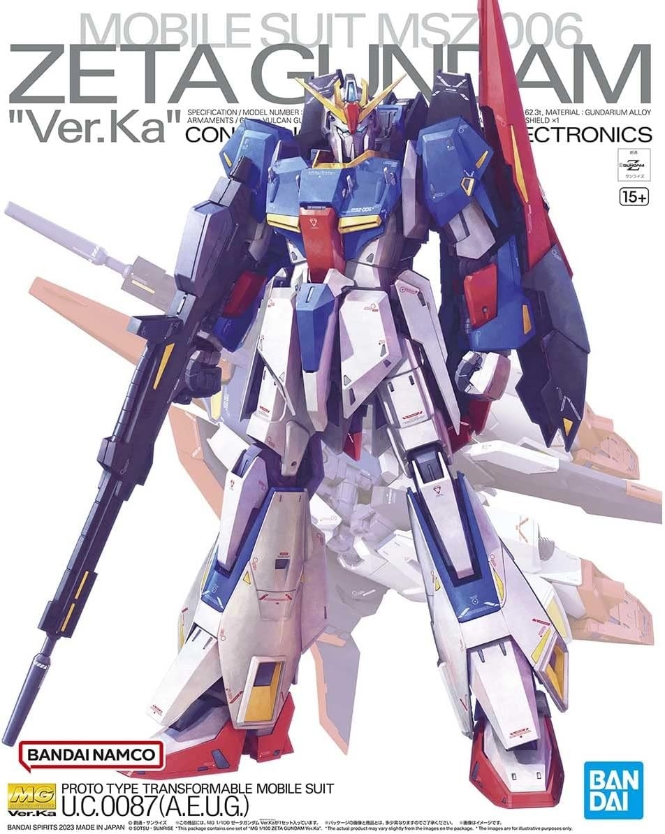 MG ZETA GUNDAM Ver.Ka 1/100 - GUNPLA