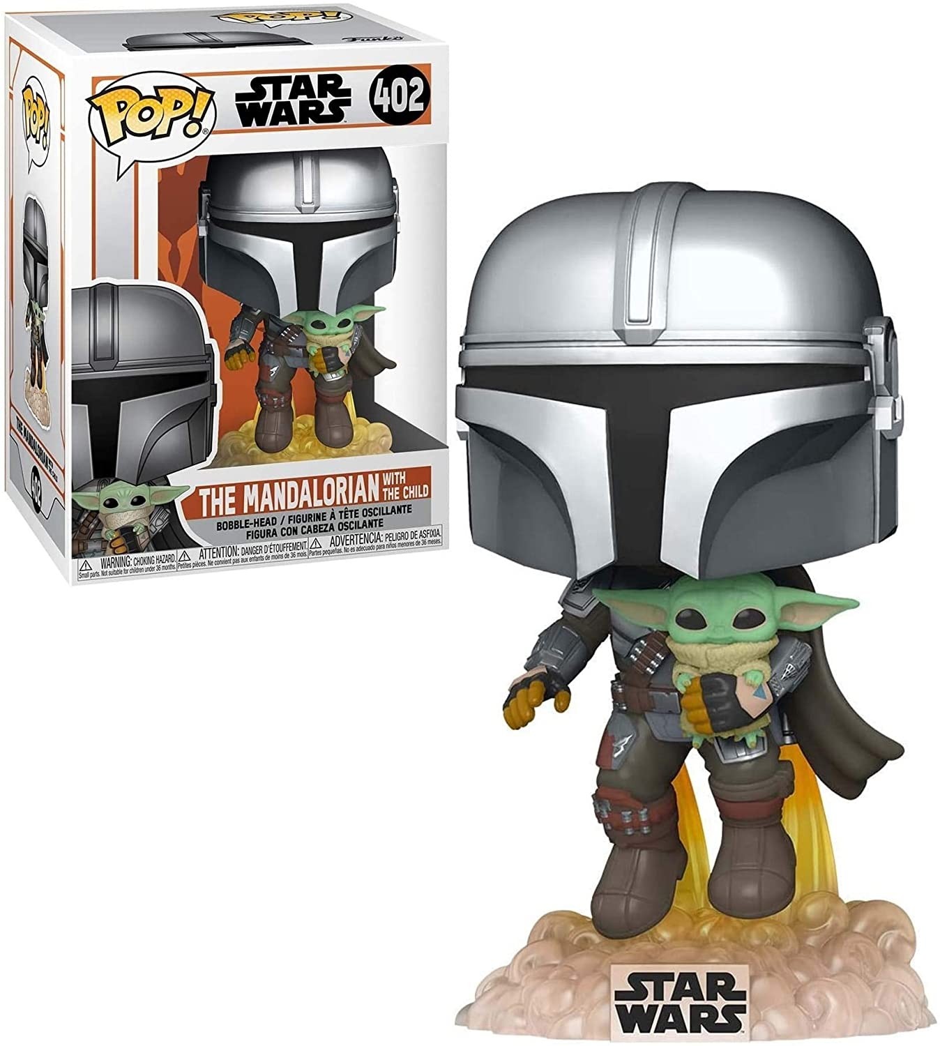 POP! Vinyl: Star Wars Mandalorian - The Mandalorian with The Child