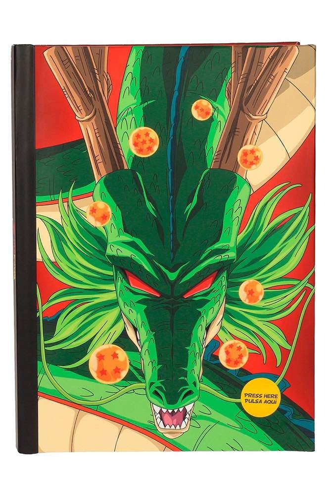 Dragon Ball Z - A5 Notebook With Light - Shenron