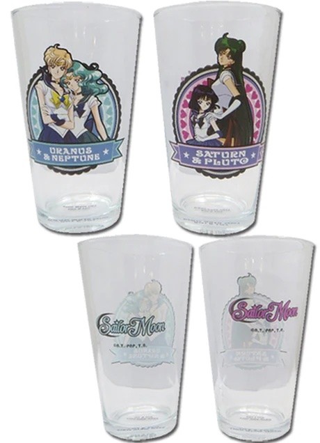 Sailor Moon Stars - Set 3 Waterglass 435ml