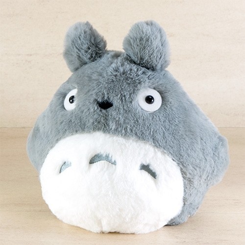 Studio Ghibli Totoro Nakayoshi Grey Medium Plush 21 cm
