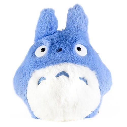 Studio Ghibli Totoro Nakayoshi Blue Medium Plush