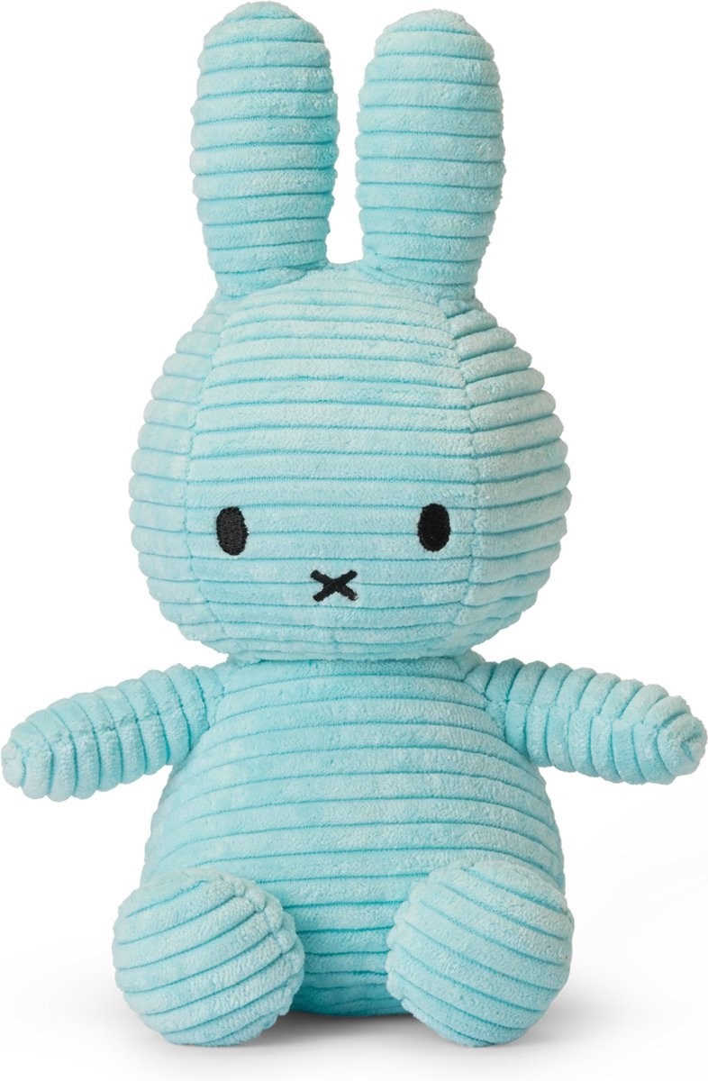 Miffy - Plush - Corduroy ECO Turquoise 9 Inches