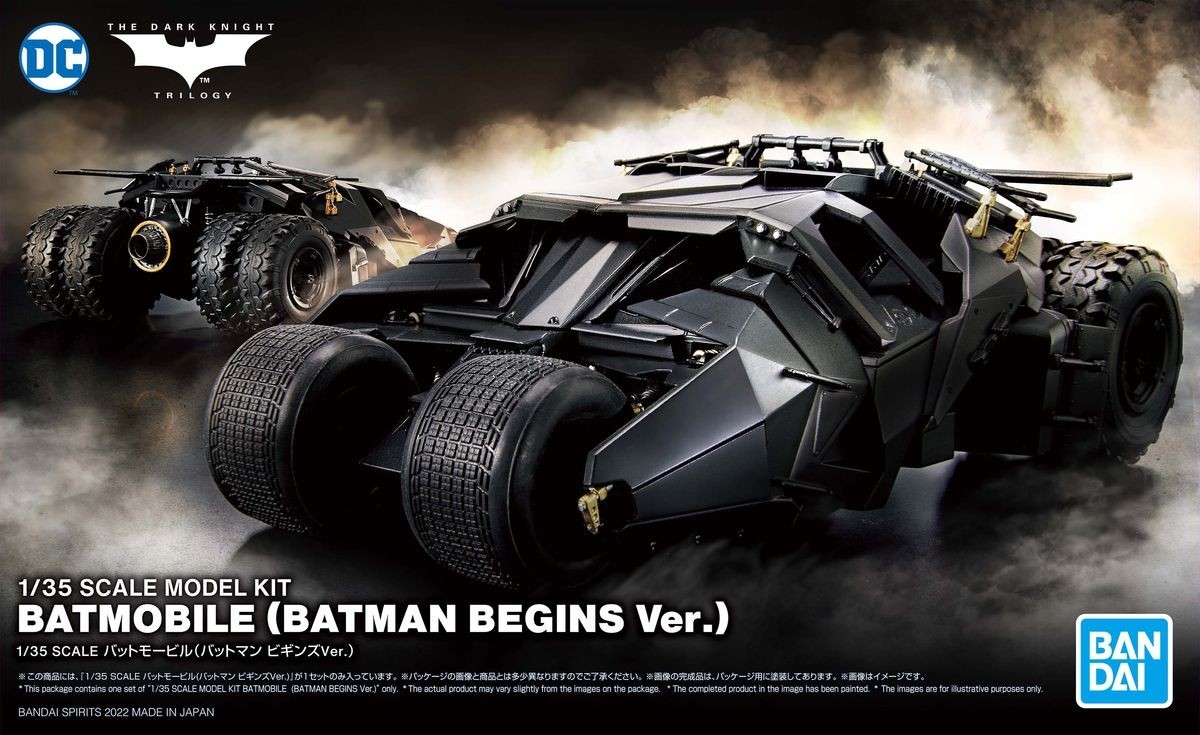 Batmobile (Batman Begins Ver.) 1/35 - Plastic Model Kit
