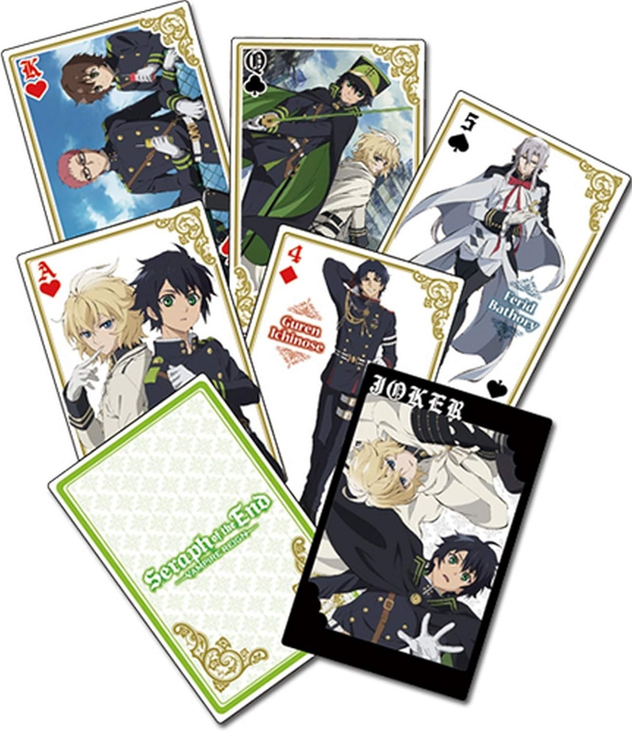 Seraph of The End - Group - Playing Cards