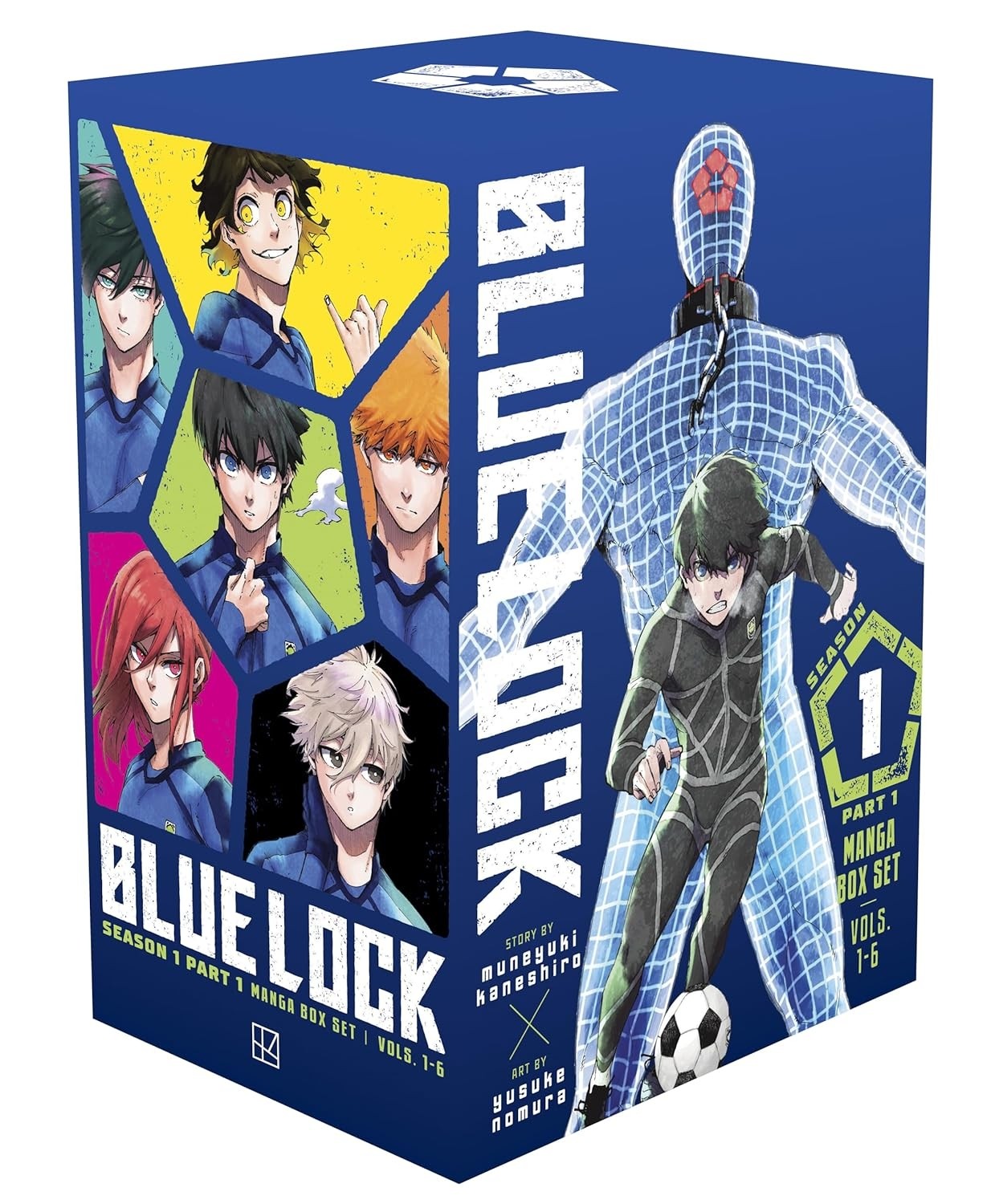 BLUE LOCK Box Set Season 1 Part 1 (Vol. 01-06)