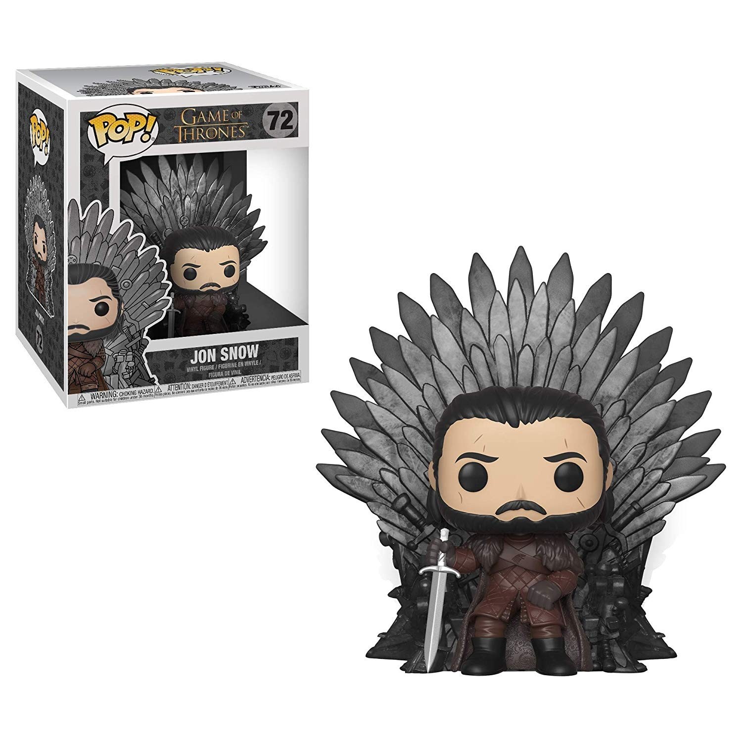 POP! Vinyl: Game of Thrones: Jon Snow Sitting on Iron Throne 