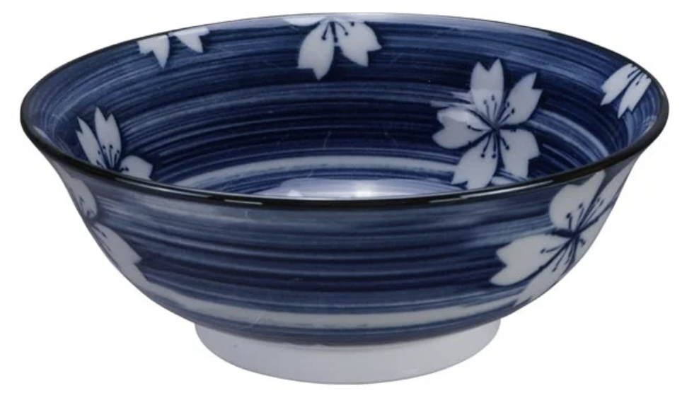 Bowl Ramen 20.5x8cm 1200ml Hakeme Sakura
