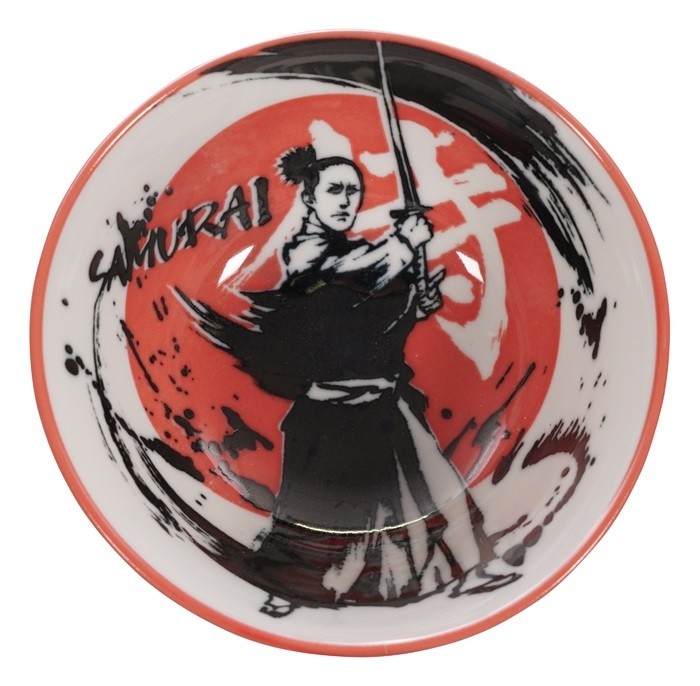 Samurai Red Bowl 14.8x7cm 550ml