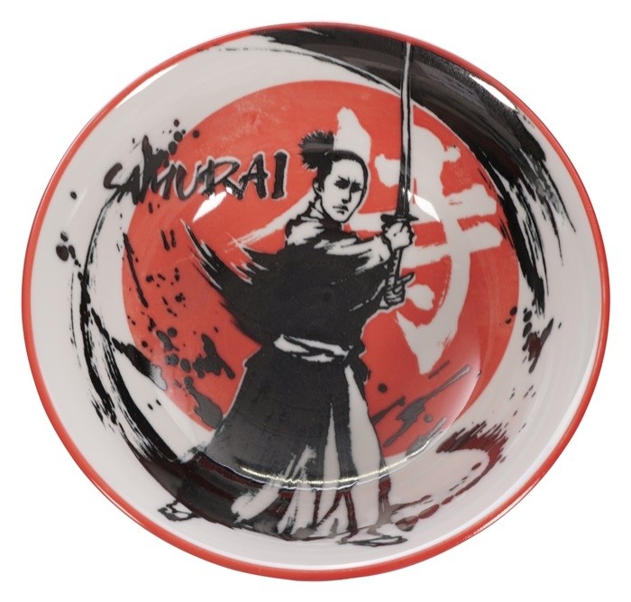Mixed Bowls Ramen 20.5x8cm 1250ml Samurai