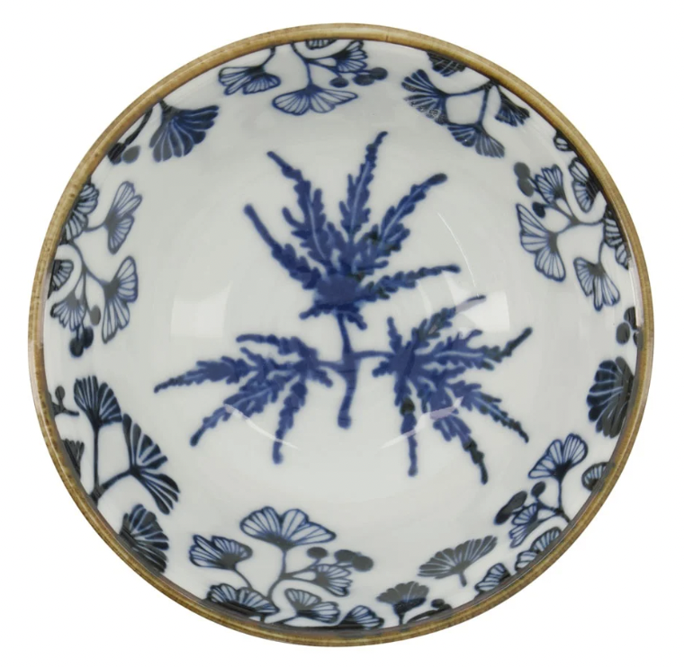 Flora Japonica Rice Bowl 12x6cm 300ml Maple