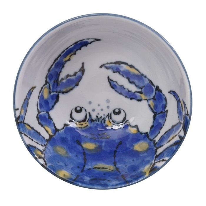 Seafood Bowl 13.2x6.8cm 500ml Crab Blue