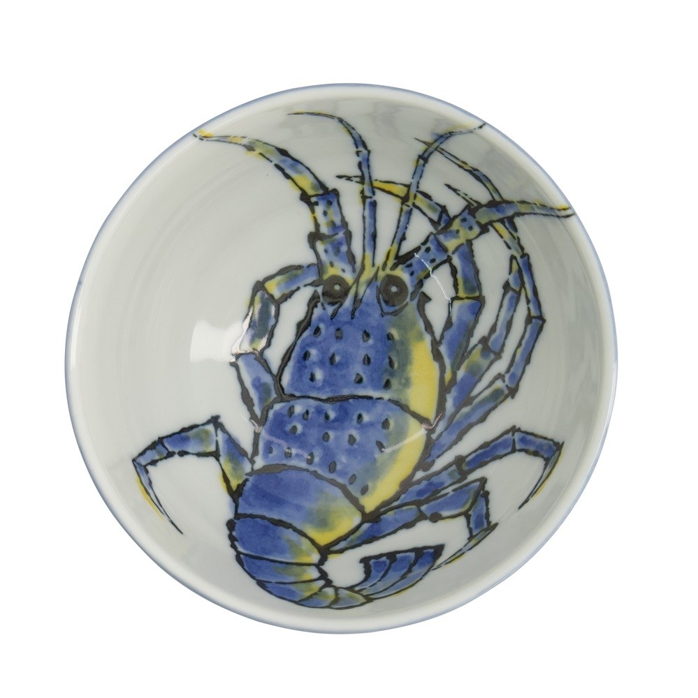Seafood Bowl 13.2x7.3cm 500ml Lobster Blue