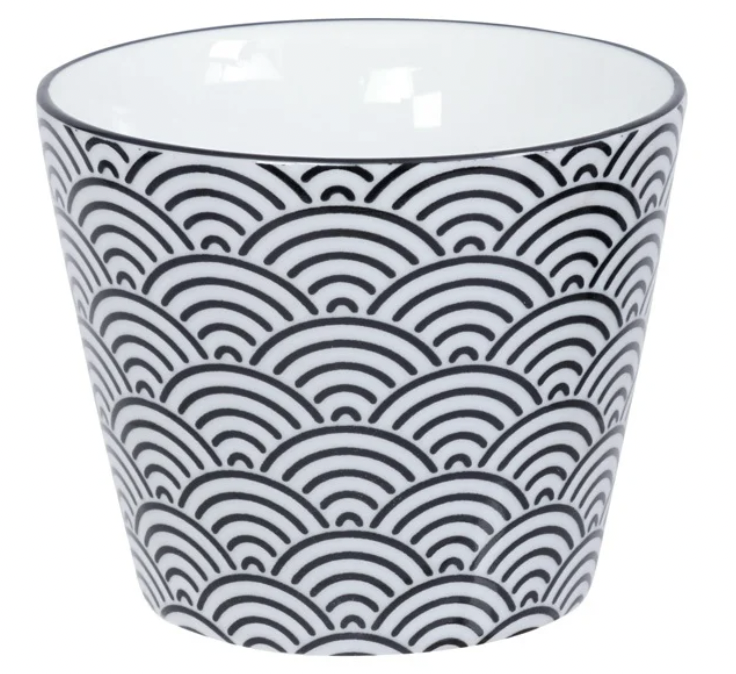 Nippon Black Cup 8.3x6.5cm 180ml Wave
