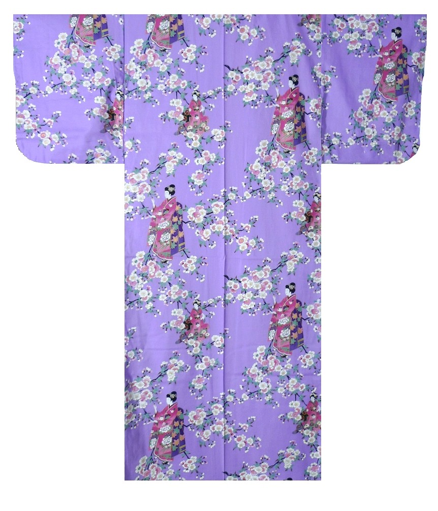 Ladies Yukata - Maiko - Purple