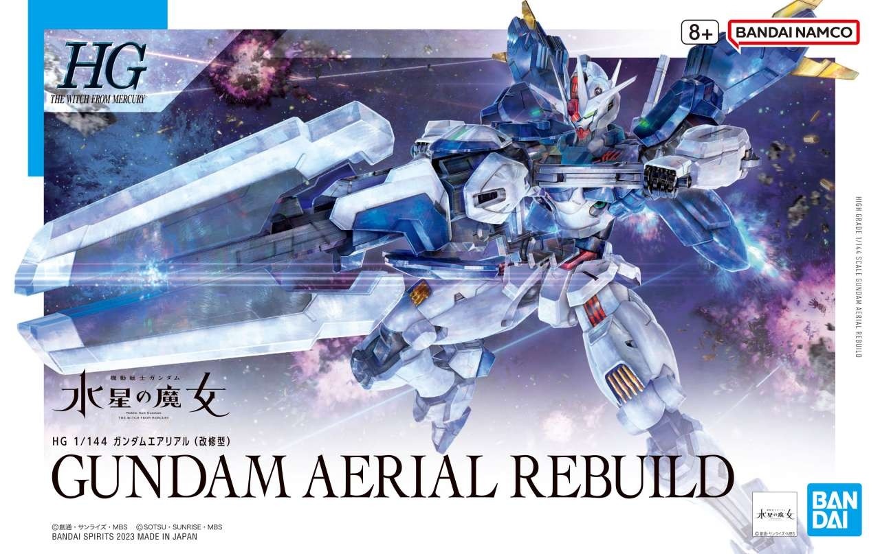 HG THE WITCH FROM MERCURY - GUNDAM AERIAL REBUILD 1/144 - GUNPLA