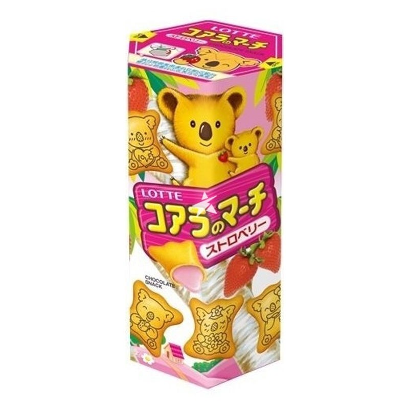 Lotte Koala's March Strawberry Biscuit 37g