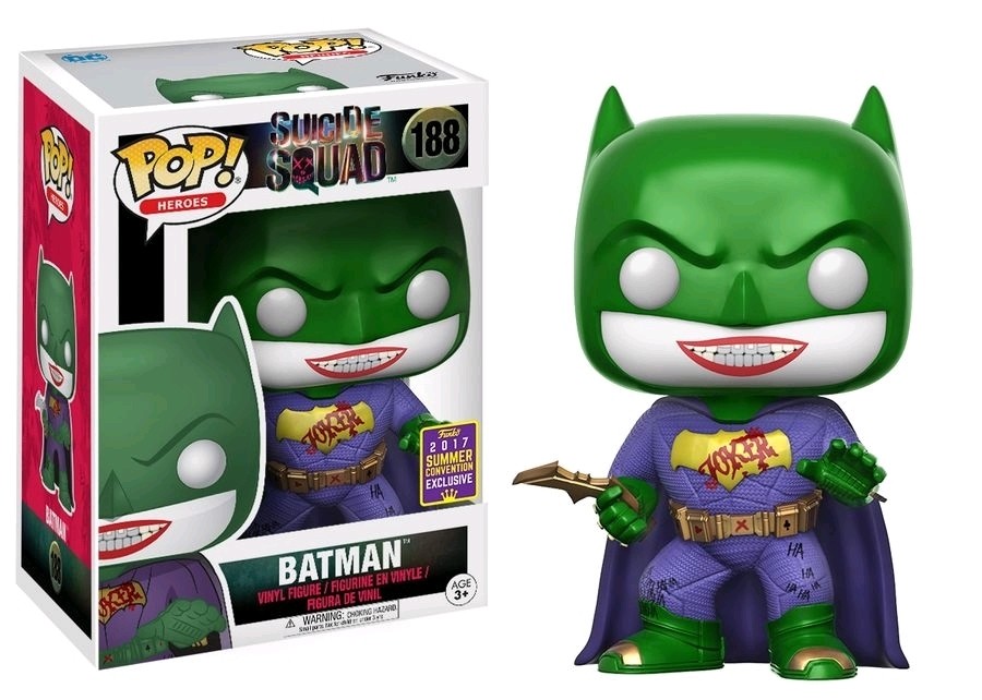 POP! Vinyl: DC: Suicide Squad: Joker/Batman SDCC 2017 (Exc)
