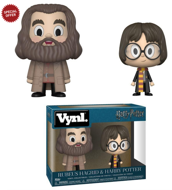 Harry Potter Vynl Figure Rubeus Hagrid & Harry Potter