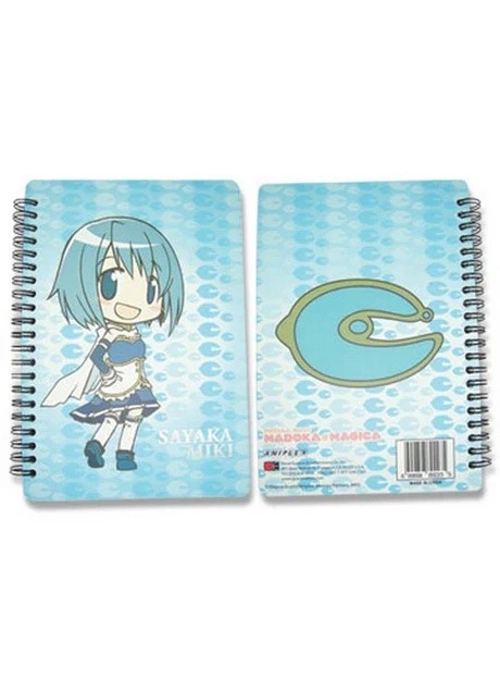 Puella Magi Madoka Magica - Sayaka Soft Cover Notebook