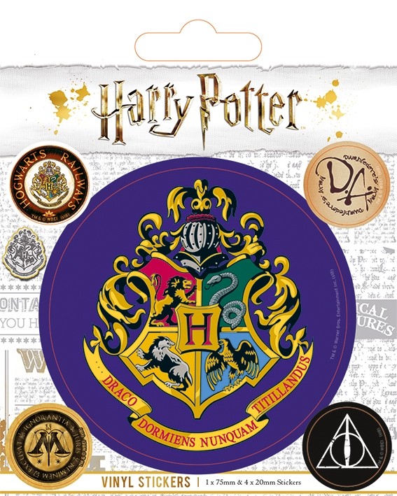 Harry Potter (Hogwarts) Vinyl Sticker Pack 