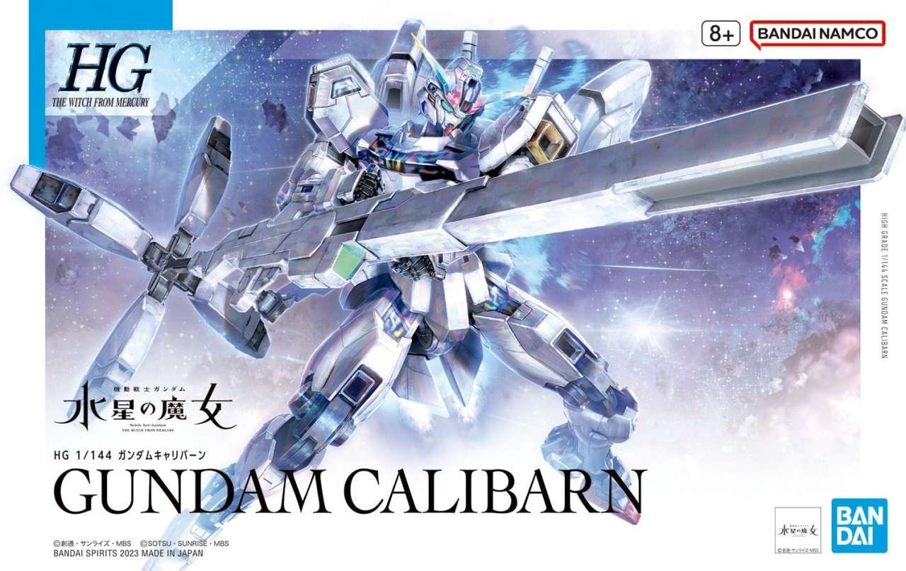 HG THE WITCH FROM MERCURY - GUNDAM CALIBARN 1/144 - GUNPLA