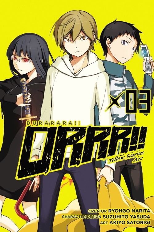 Durarara!! Yellow Scarves Arc, Vol. 03