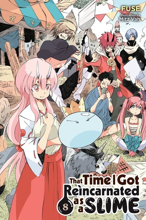 That Time I Got Reincarnated as a Slime, (Light Novel) Vol. 08