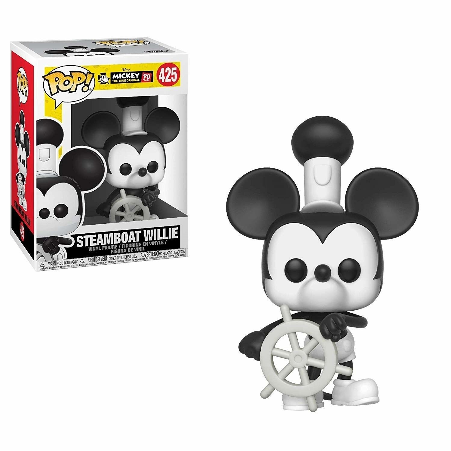 POP! Vinyl: Disney: Mickey's 90th Anniversary: Steamboat Willie