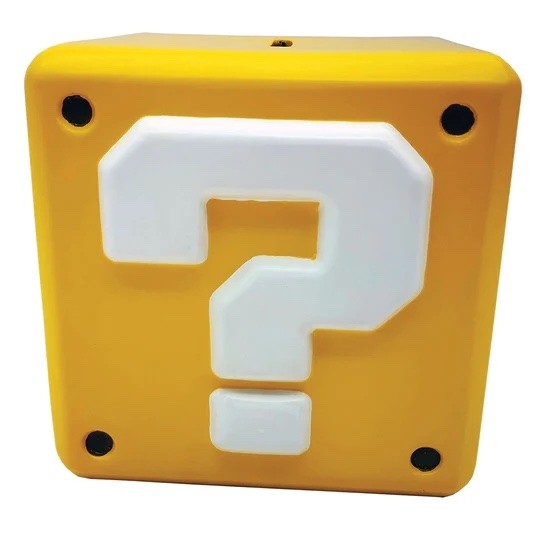 Super Mario - Shaped Money Bank - Question Mark Block