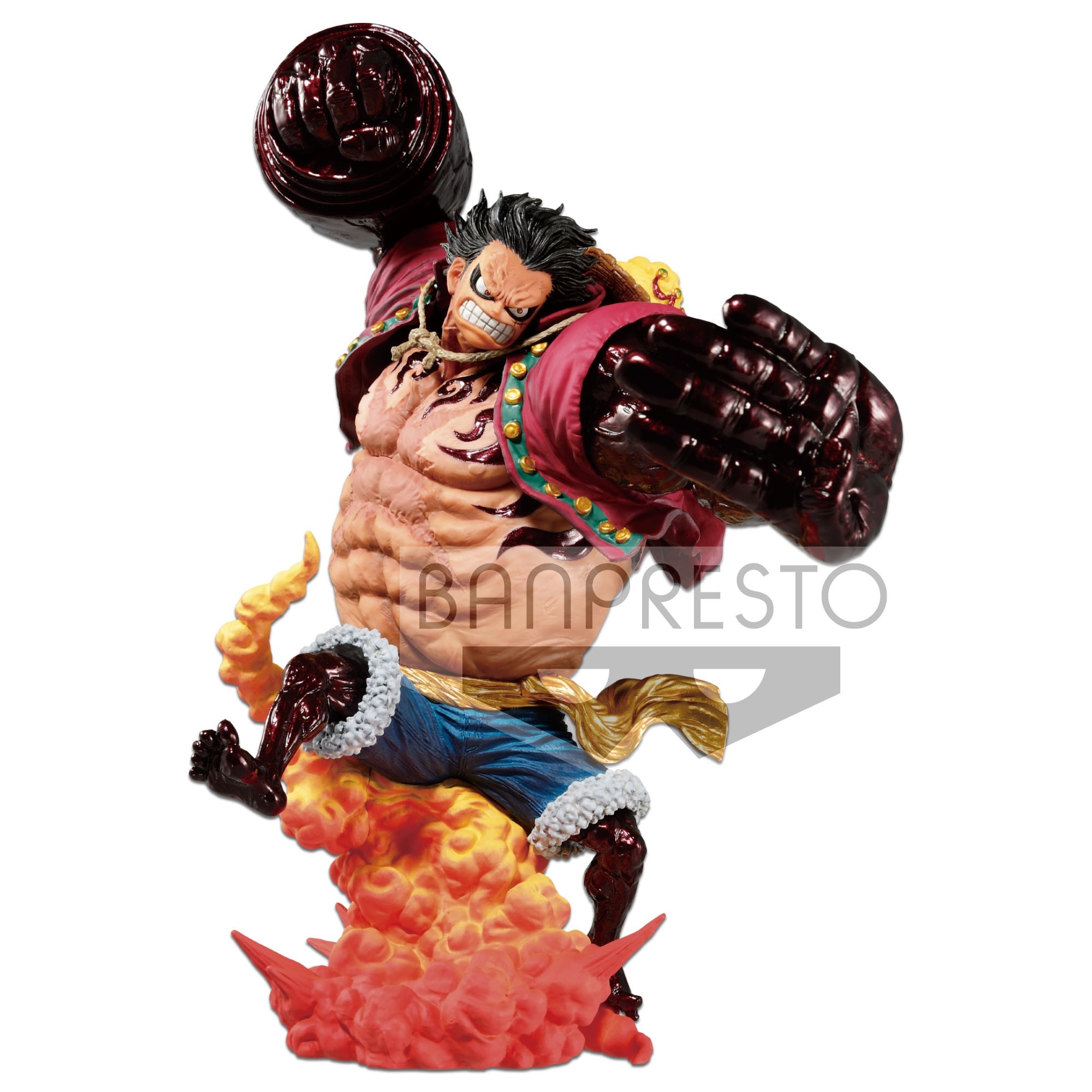 One Piece BIG Size High Quality Figure Monkey. D. Luffy Gear 4 Kong Gun
