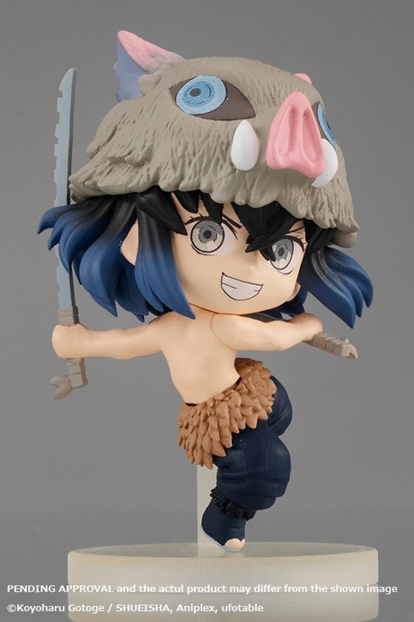 Demon Slayer: Kimetsu no Yaiba Chibi Masters Figure Inosuke Hashibira