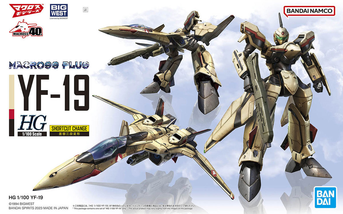 HG YF-19 MACROSS PLUS 1/100 - GUNPLA