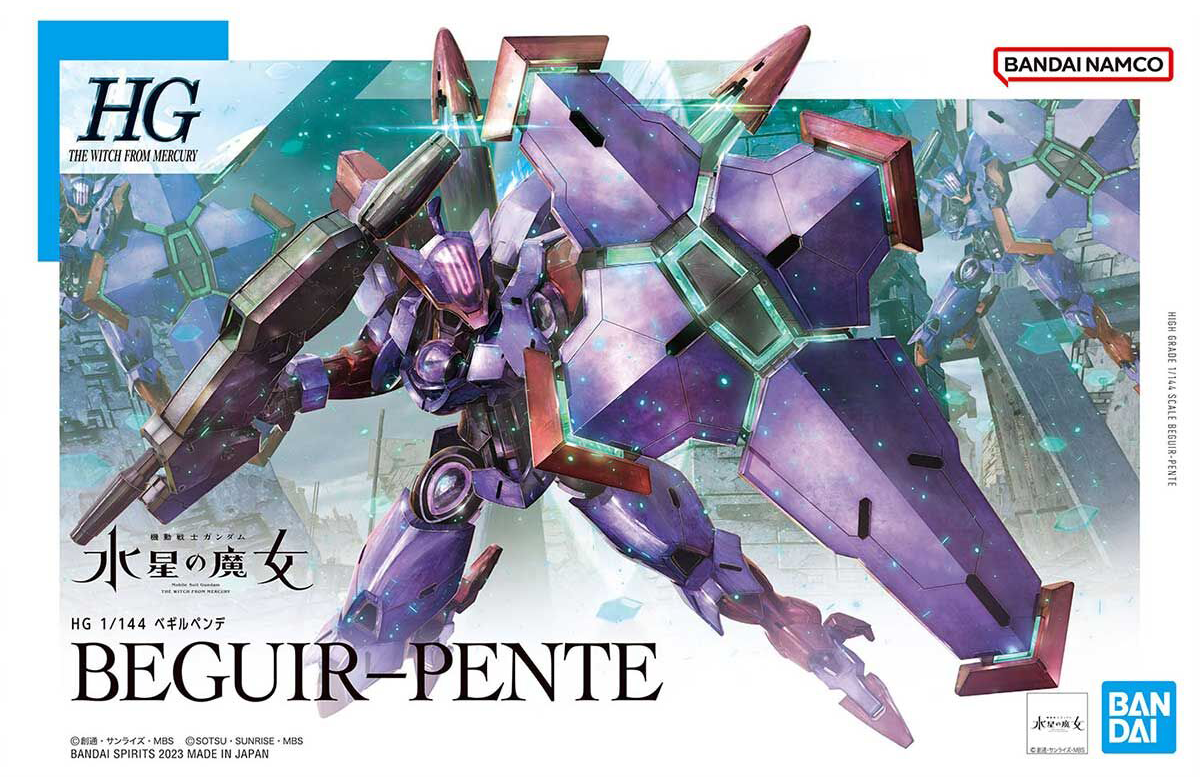 HG THE WITCH FROM MERCURY - BEGUIR-PENTE 1/144 - GUNPLA