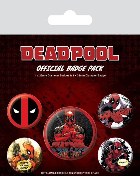 Deadpool - Badge Pack - Outta The Way