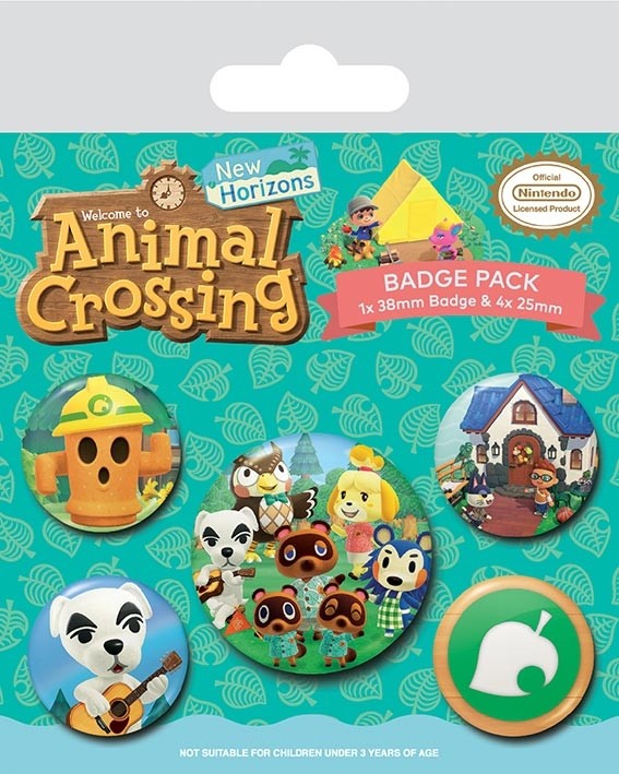 Animal Crossing (Islander) - Badge Pack
