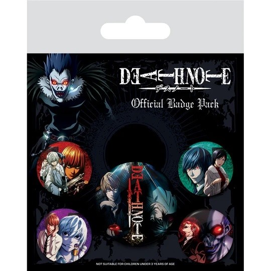 Death Note Badge Pack - Connections of Fate