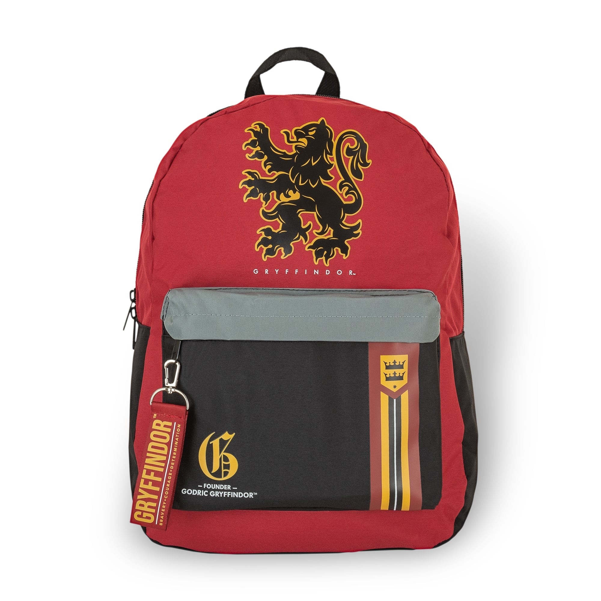 Harry Potter Gryffindor Mixblock Backpack With Webbing Puller