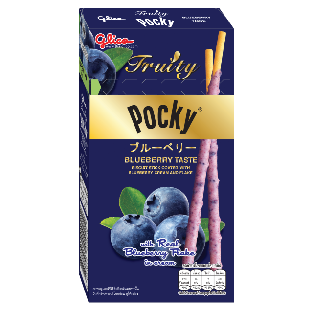 Pocky Blueberry Flake