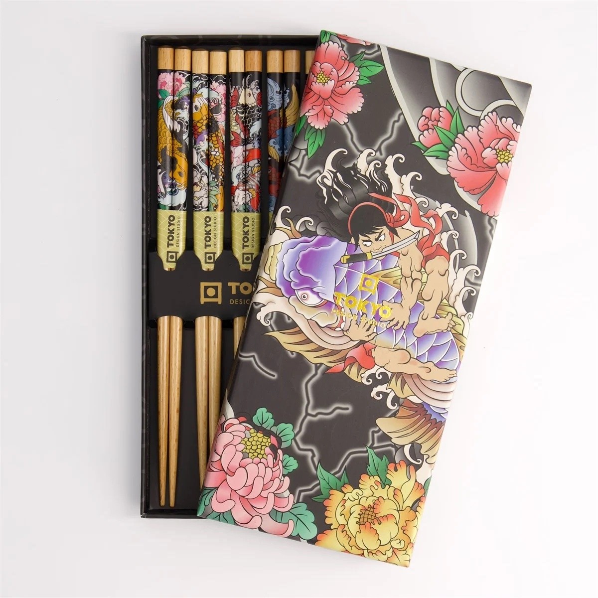 Chopstick Gift Set Yakuza Carp