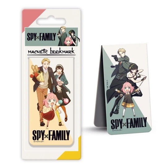 Spy x Family - Magnetic Bookmark - Cool vs Family
