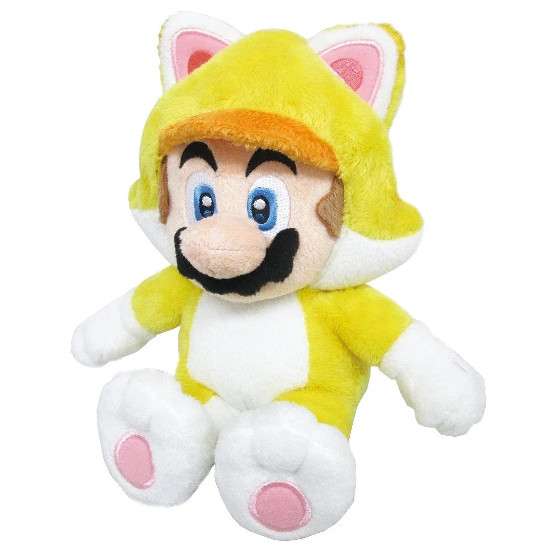 Super Mario: 3D World Series - Neko Cat Mario Plush 10"
