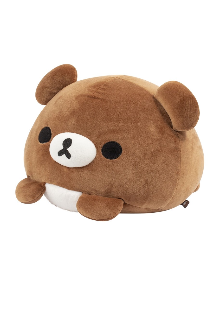 San-X Rilakkuma Plush Chairoikoguma Mochi Cushion Medium 15 Inches
