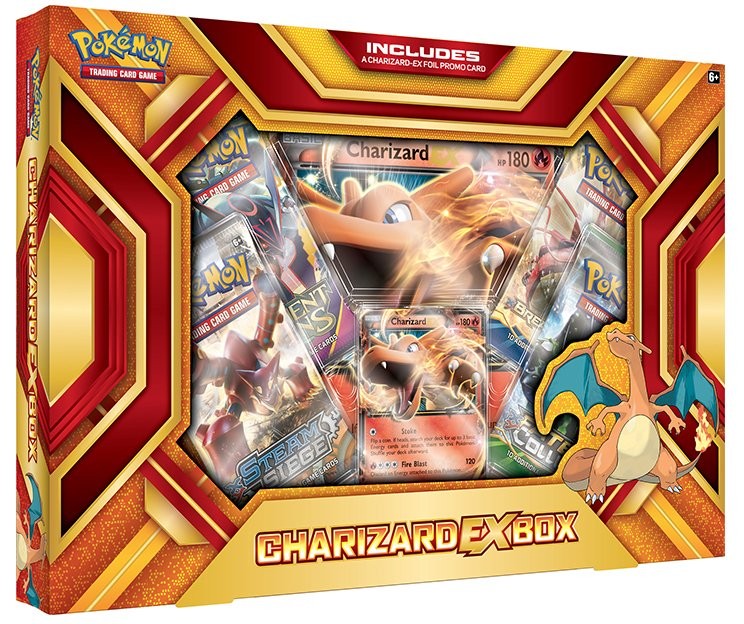 Pokémon TCG: Charizard-EX Box—Fire Blast! 