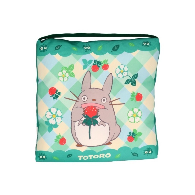 Studio Ghibli Totoro with Strawberries Cushion