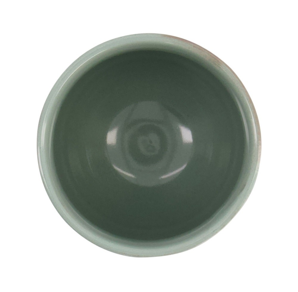 Tea Cup Yunomi Sencha Blue Gray 7x8.4cm 200ml